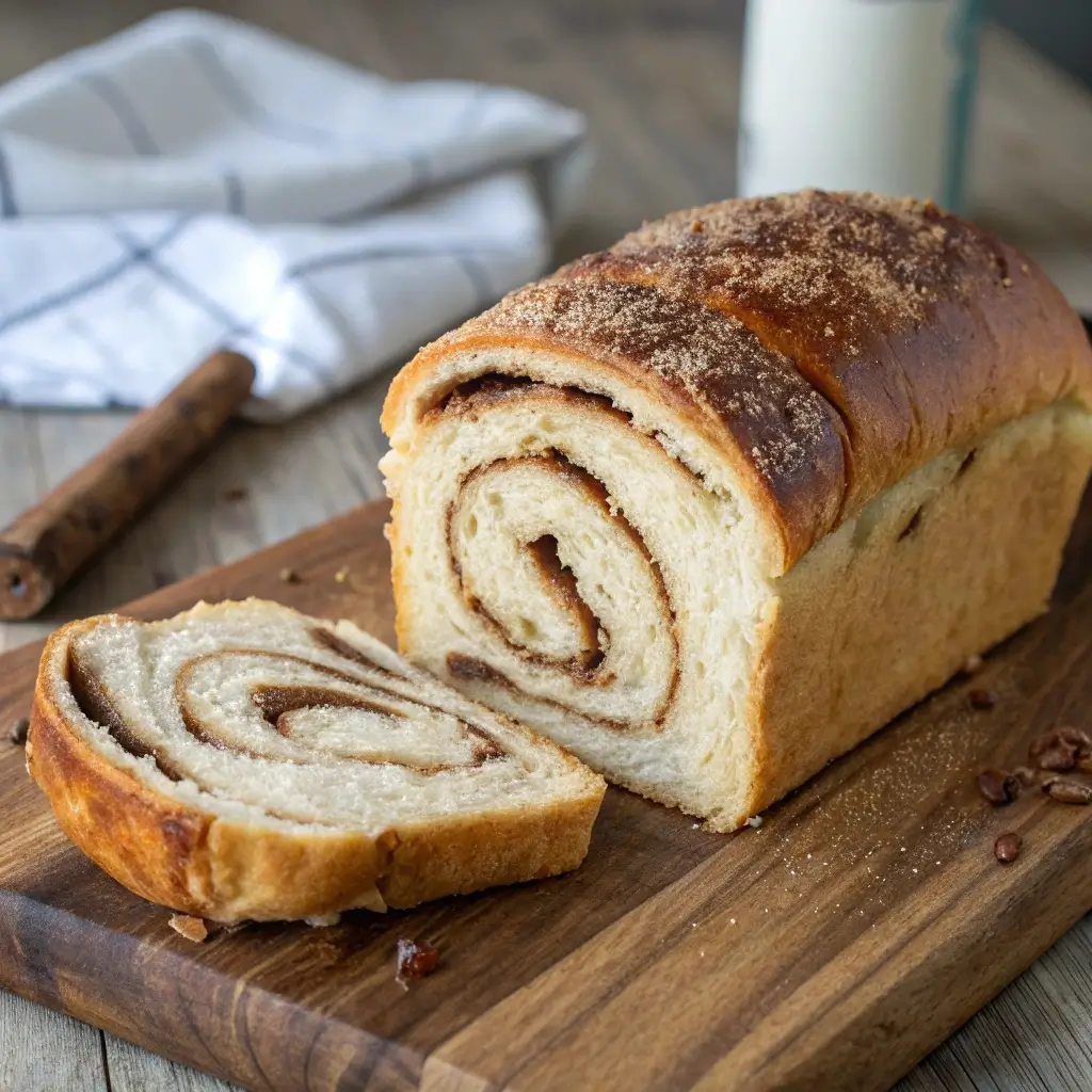 Cinnamon Sourdough Discard Bread