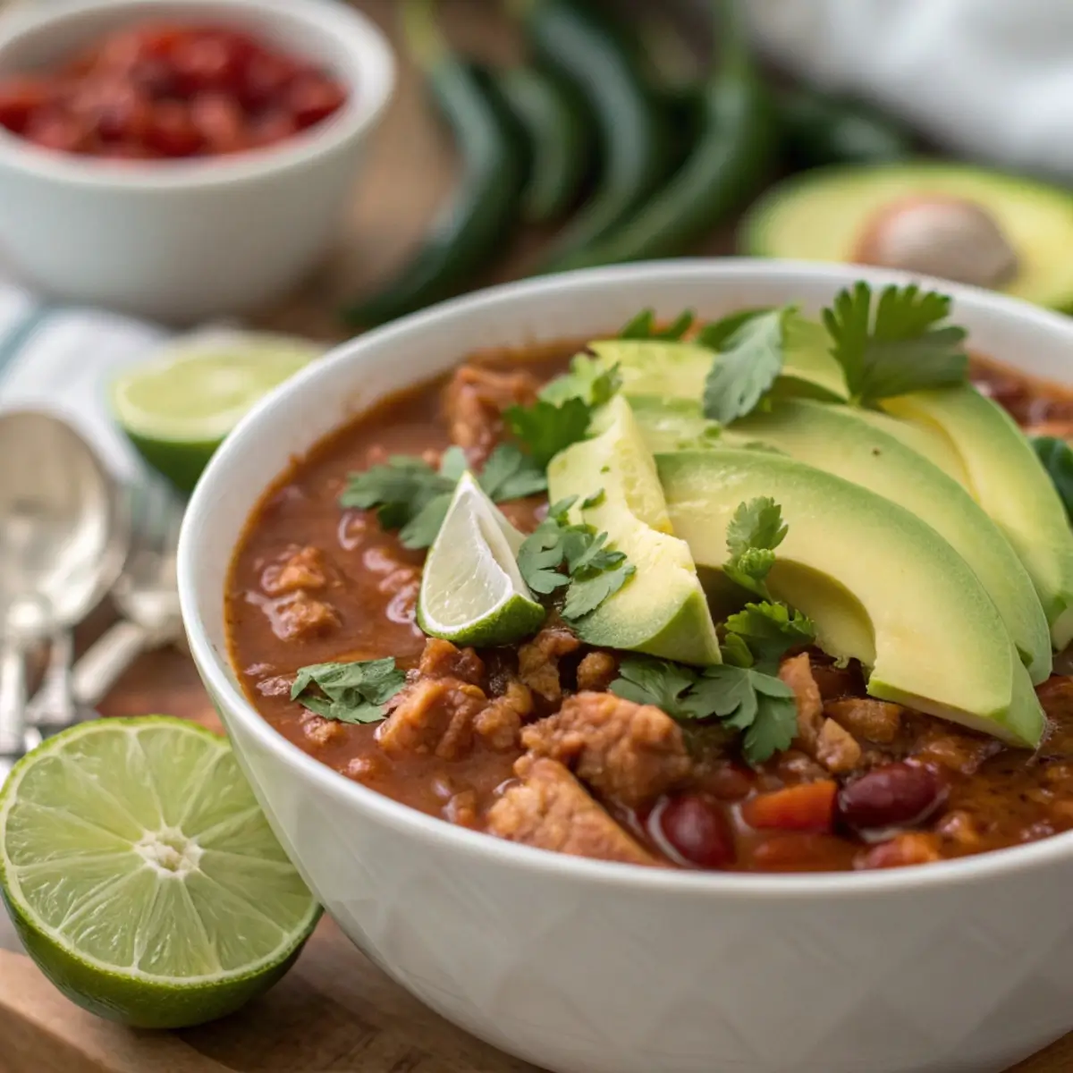 Dairy-Free Creamy Turkey Chili