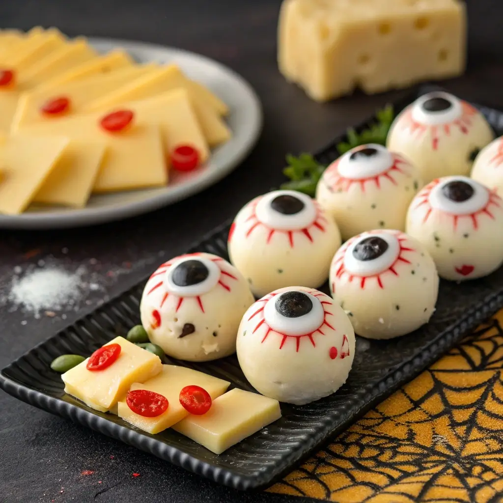 Creepy Edible Eyeballs Halloween Recipes