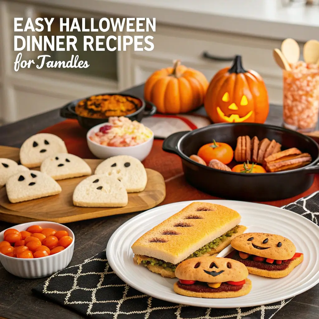 Easy Halloween Dinner Recipes for Families