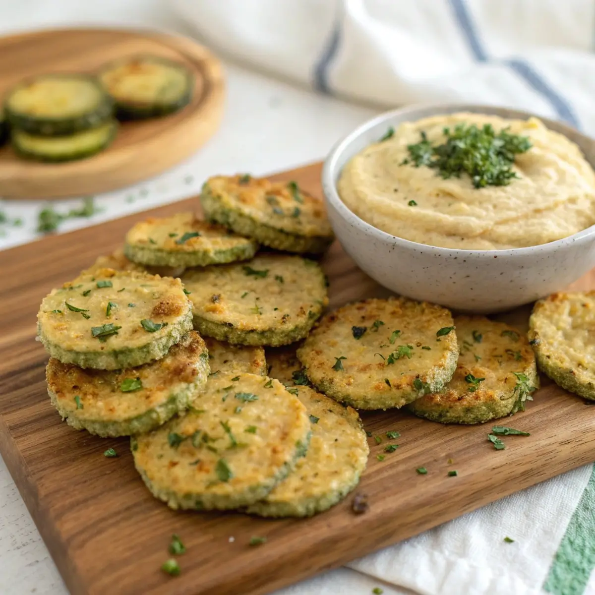 Bake Zucchini Herb Crackers for a Healthy Crunch