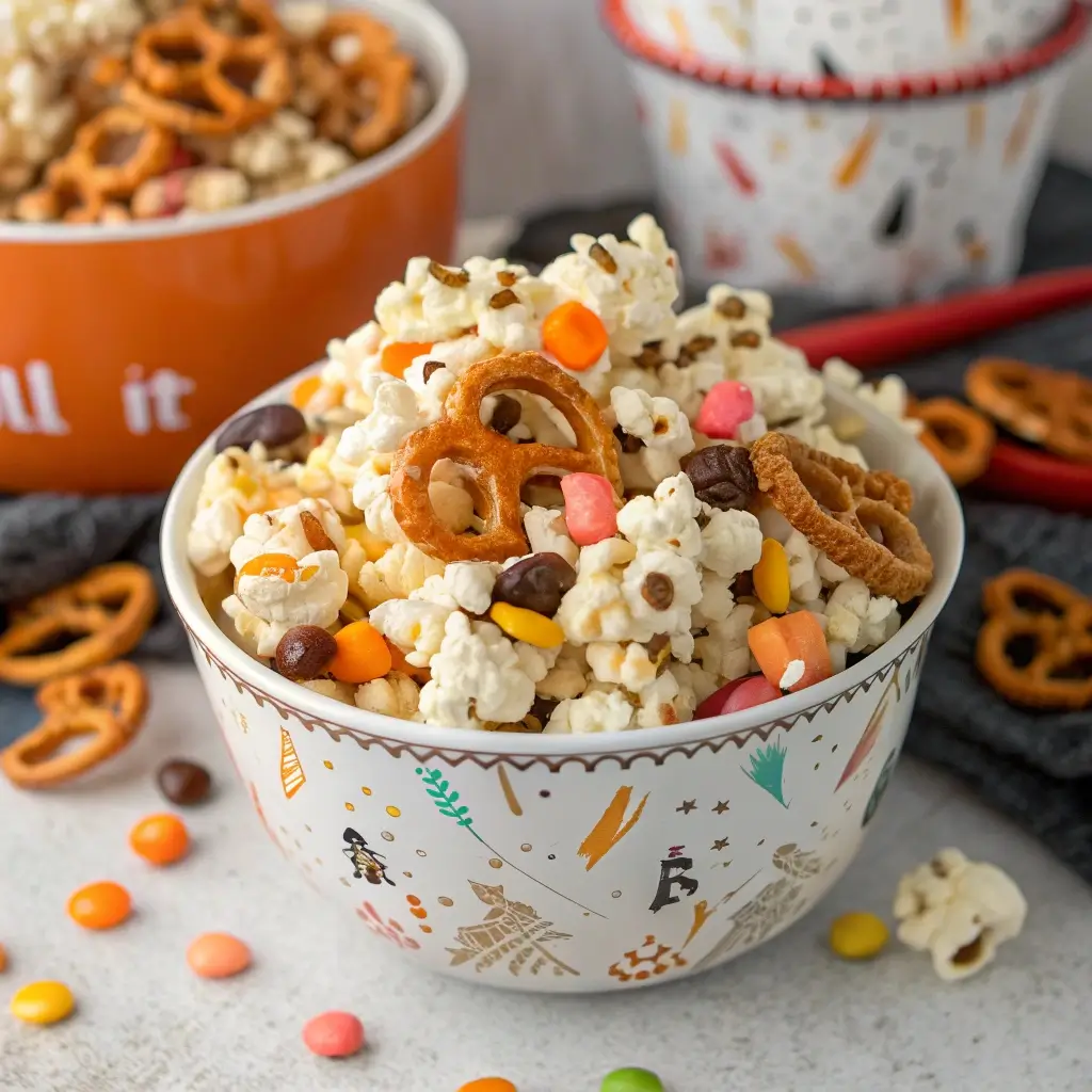 Halloween Popcorn Mix Recipes
