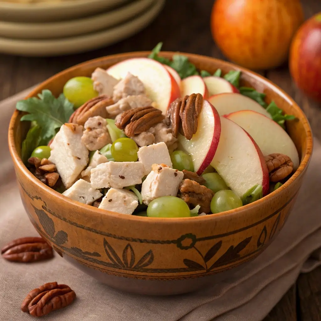 Harvest Chicken Salad with Apples & Grapes