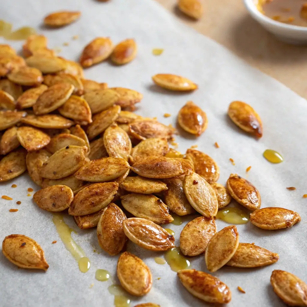 Honey Roasted Pumpkin Seeds