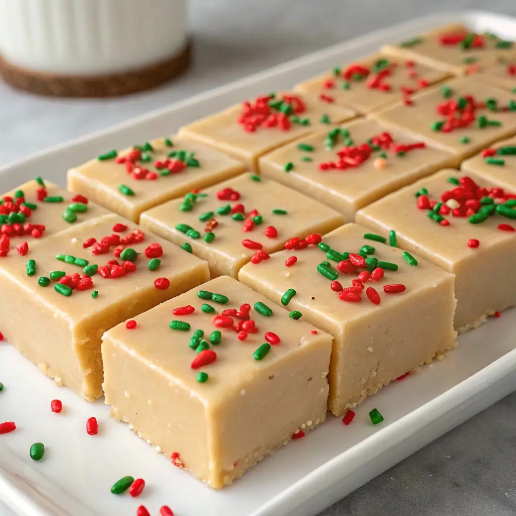 Easy Sugar Cookie Fudge (5 Ingredients)