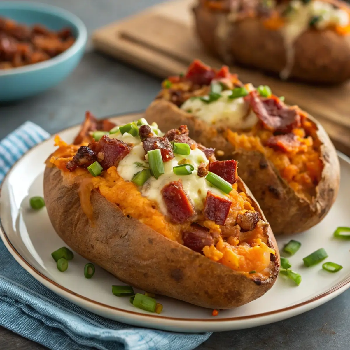 Stuffed Sweet Potatoes Dinner Ideas