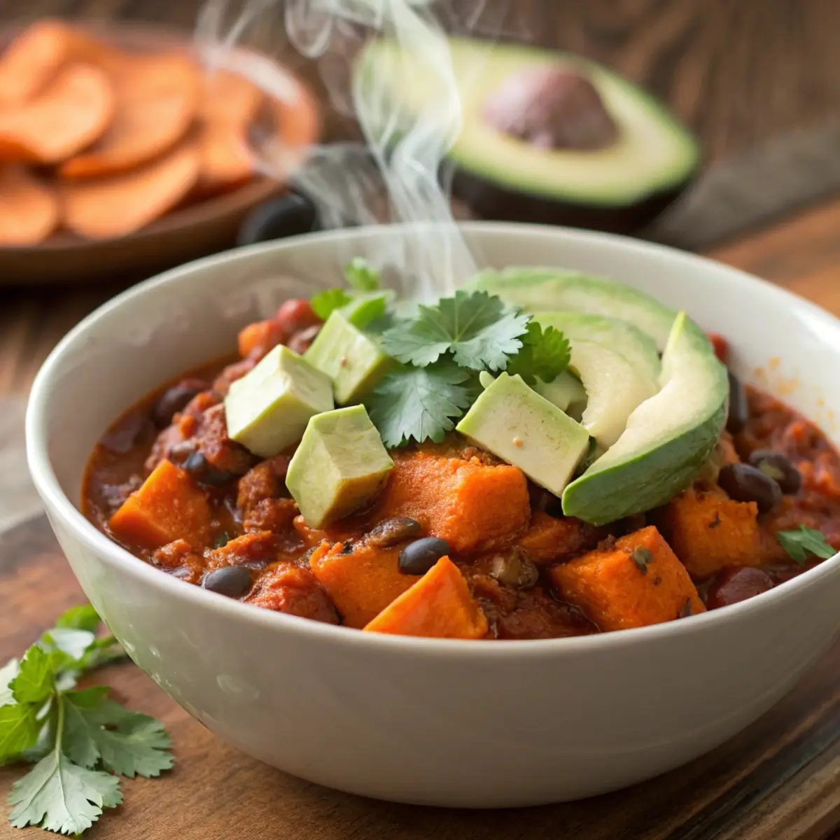 Sweet Potato Chili (Healthy Comfort Food)