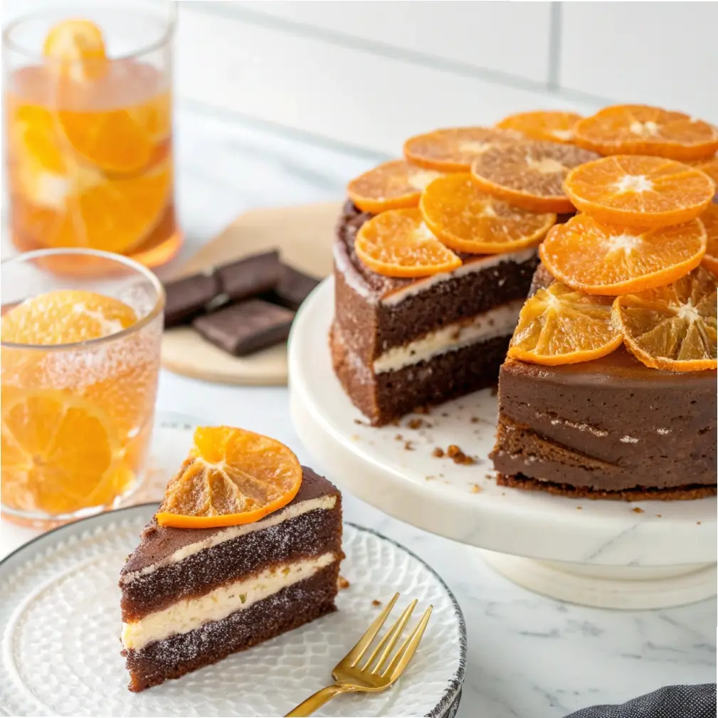 Candied Orange Slices Garnishes