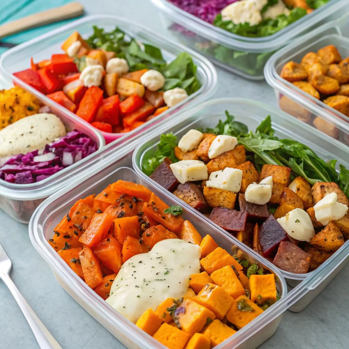 Sweet Potato Meal Prep Bowls