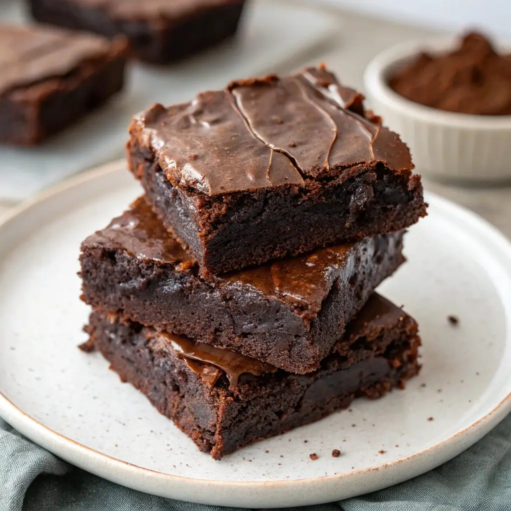 Sourdough Discard Brownies (Fudgy Dessert)