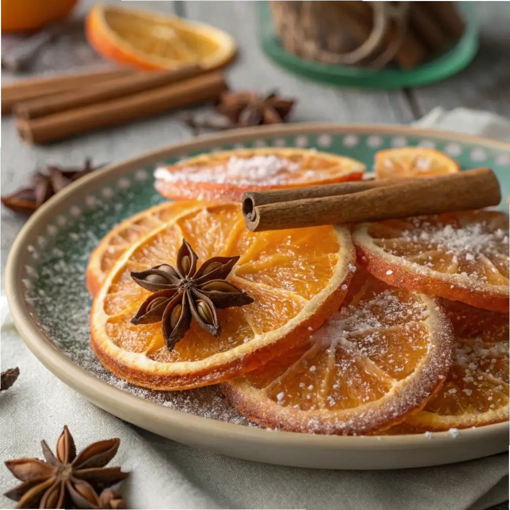 Holiday Candied Orange Slices