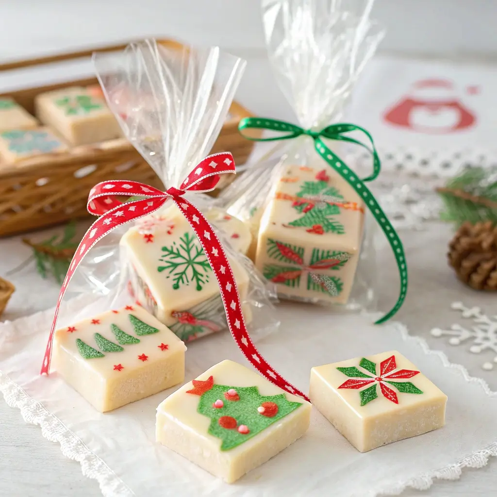 Holiday Sugar Cookie Fudge