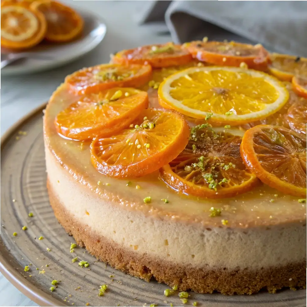 Candied Orange Slices for Cakes