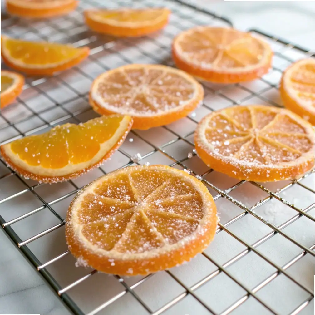 Candied Orange Slices DIY