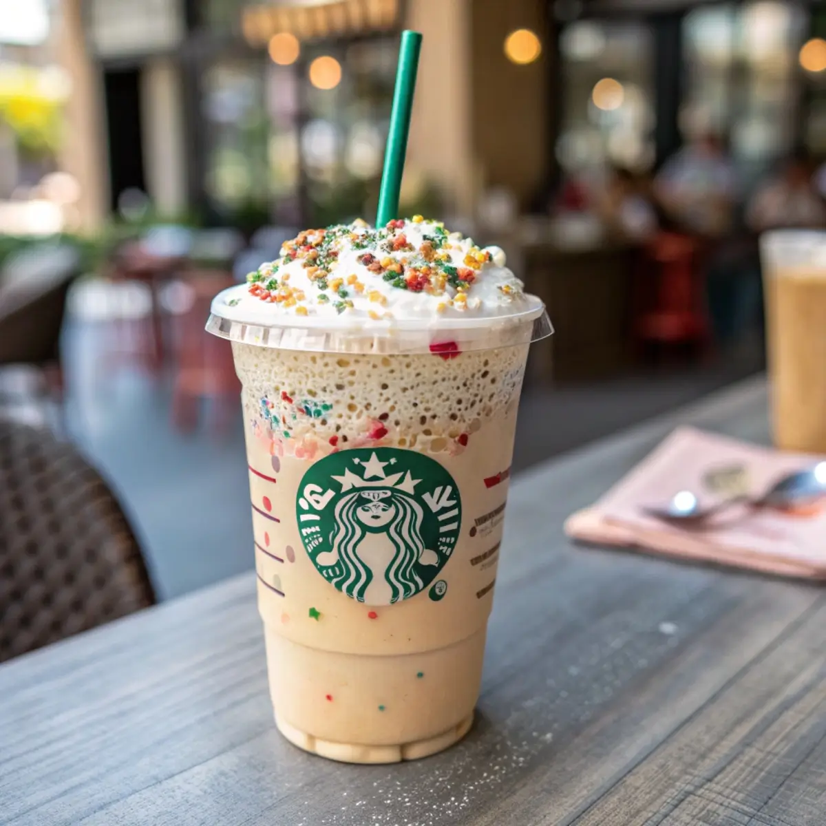 Starbucks Iced Sugar Cookie Latte Hack