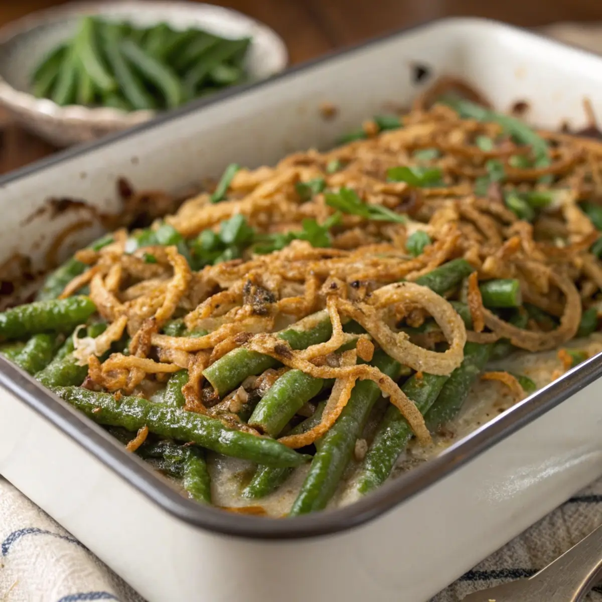 Crowd-Pleasing Green Bean Casserole