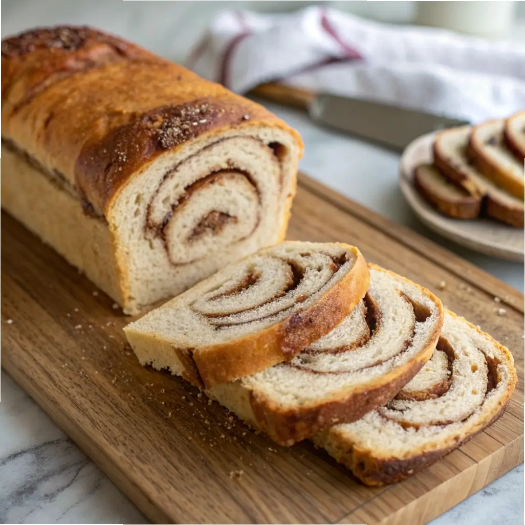 Sourdough Discard Cinnamon Swirl Bread