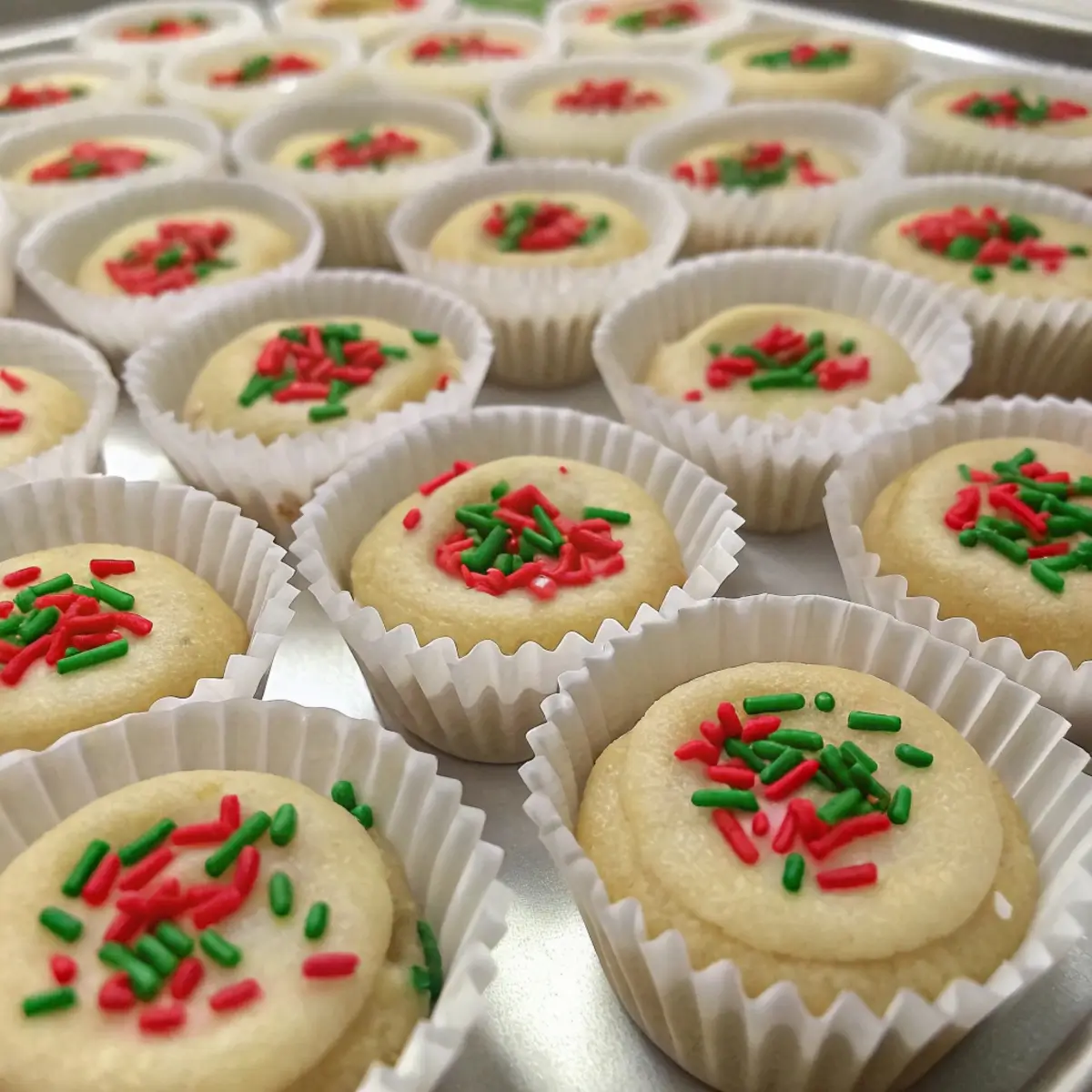 Sugar Cookie Fudge Cups