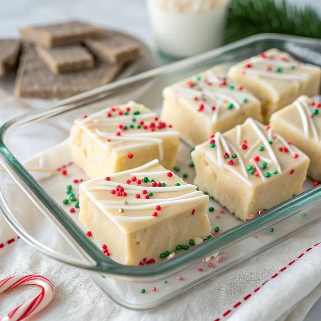 No-Bake Sugar Cookie Fudge