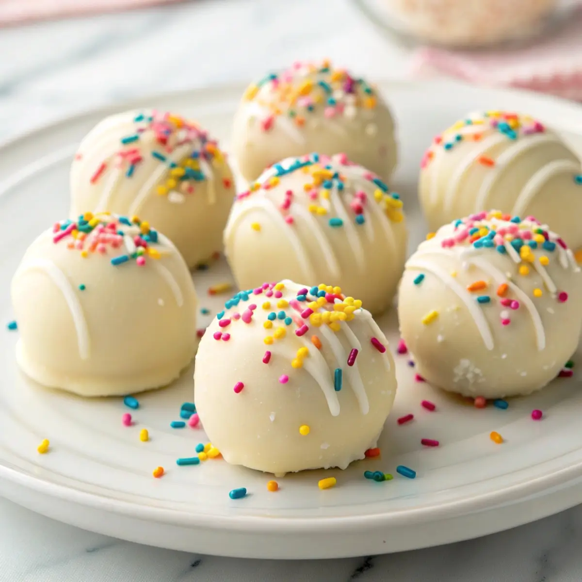 Sugar Cookie Fudge Truffles
