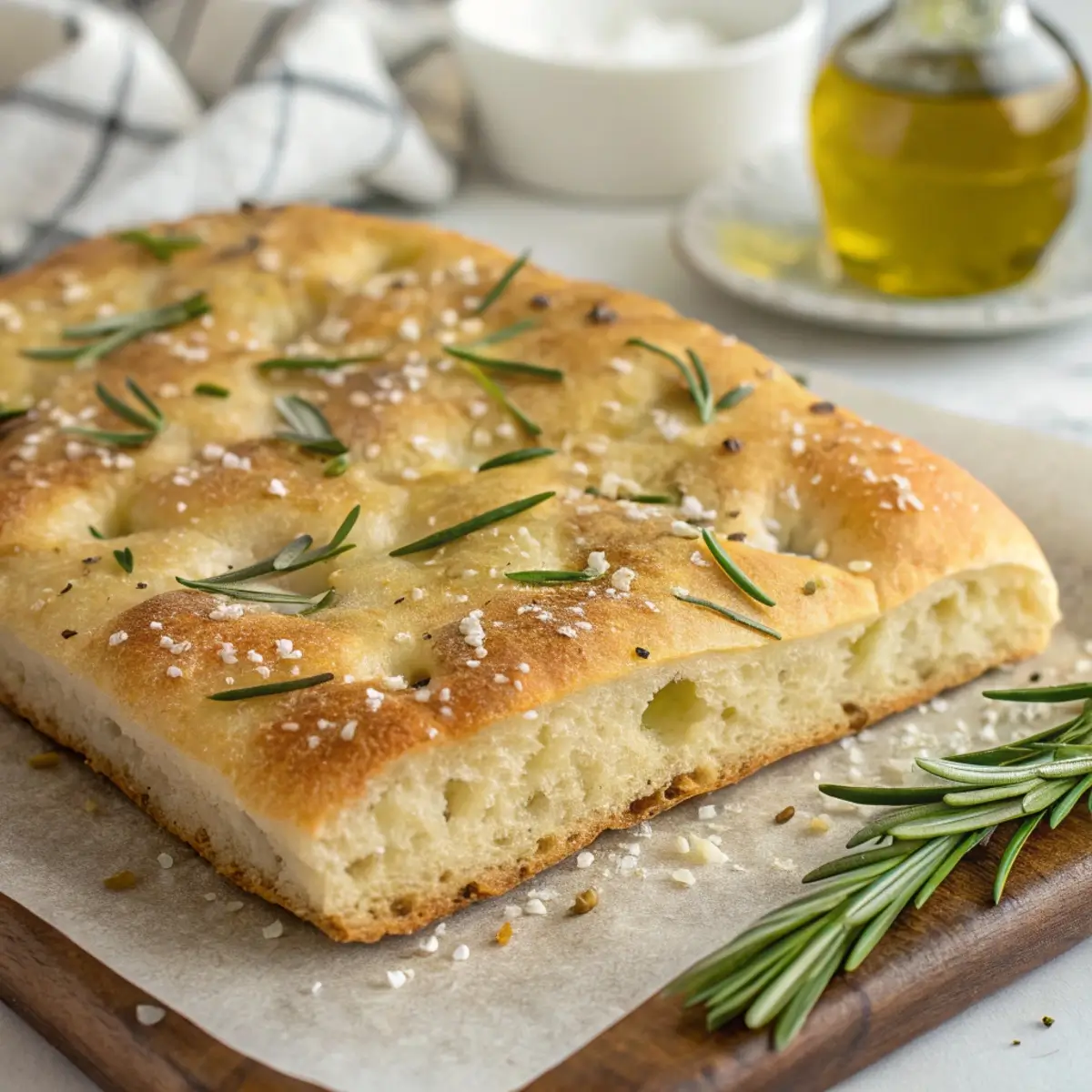 Crispy-Edge Sourdough Focaccia Technique