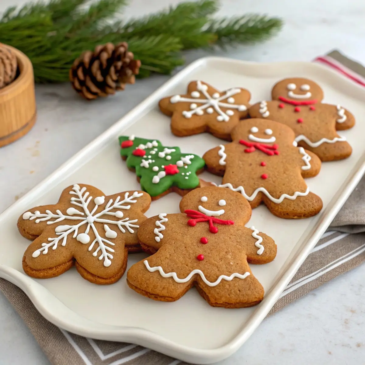 Air Fryer Gingerbread Cookies