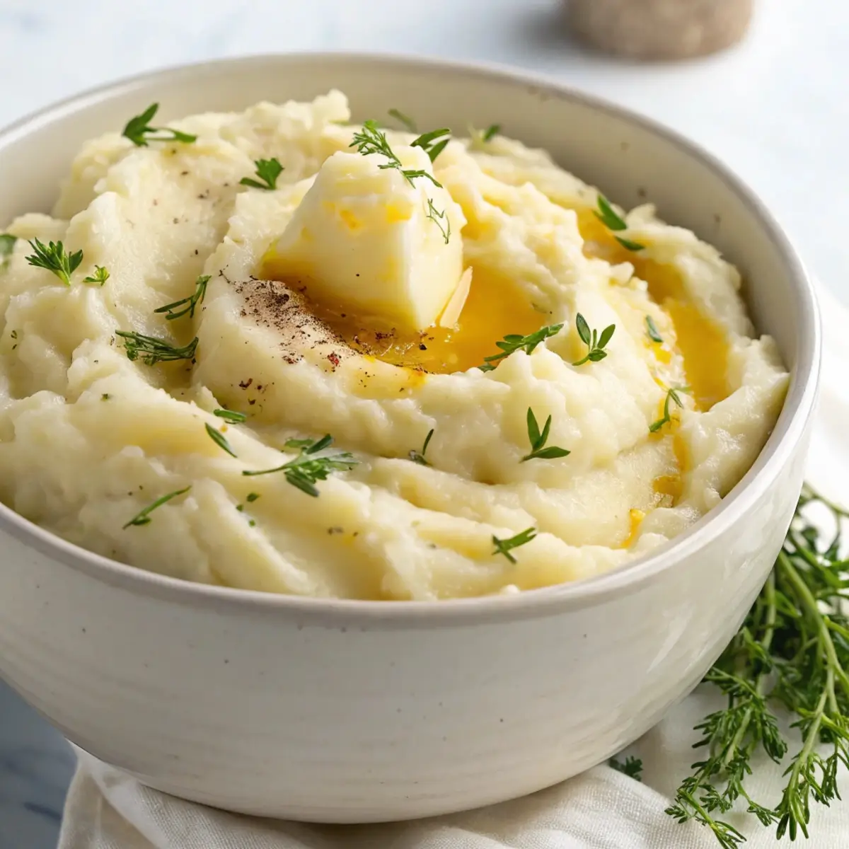 Creamy Garlic Mashed Potatoes Recipe