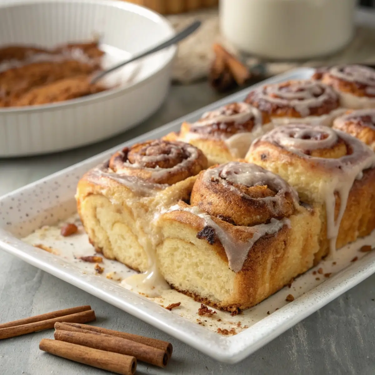Cinnamon Roll Bake for Brunch
