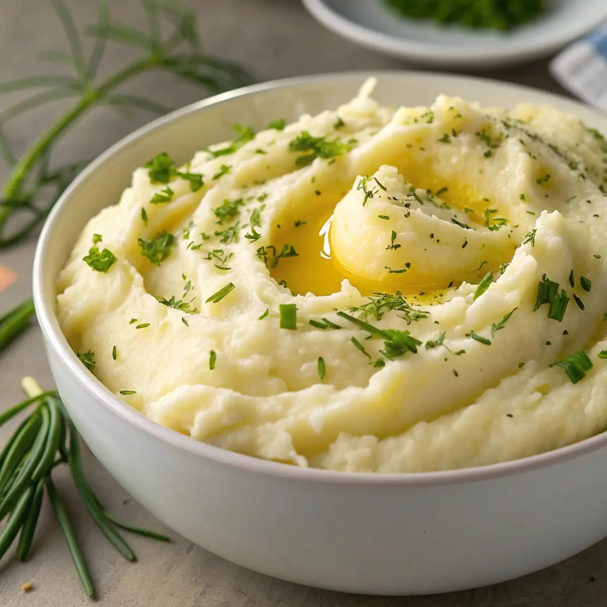 Creamy Garlic Mashed Potatoes (Holiday Style)