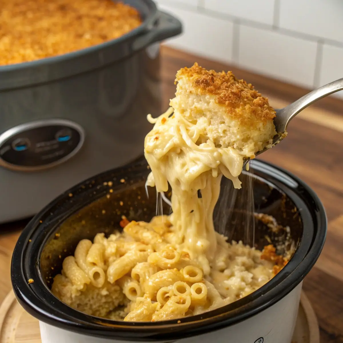 Slow Cooker Mac and Cheese (Dump and Go)