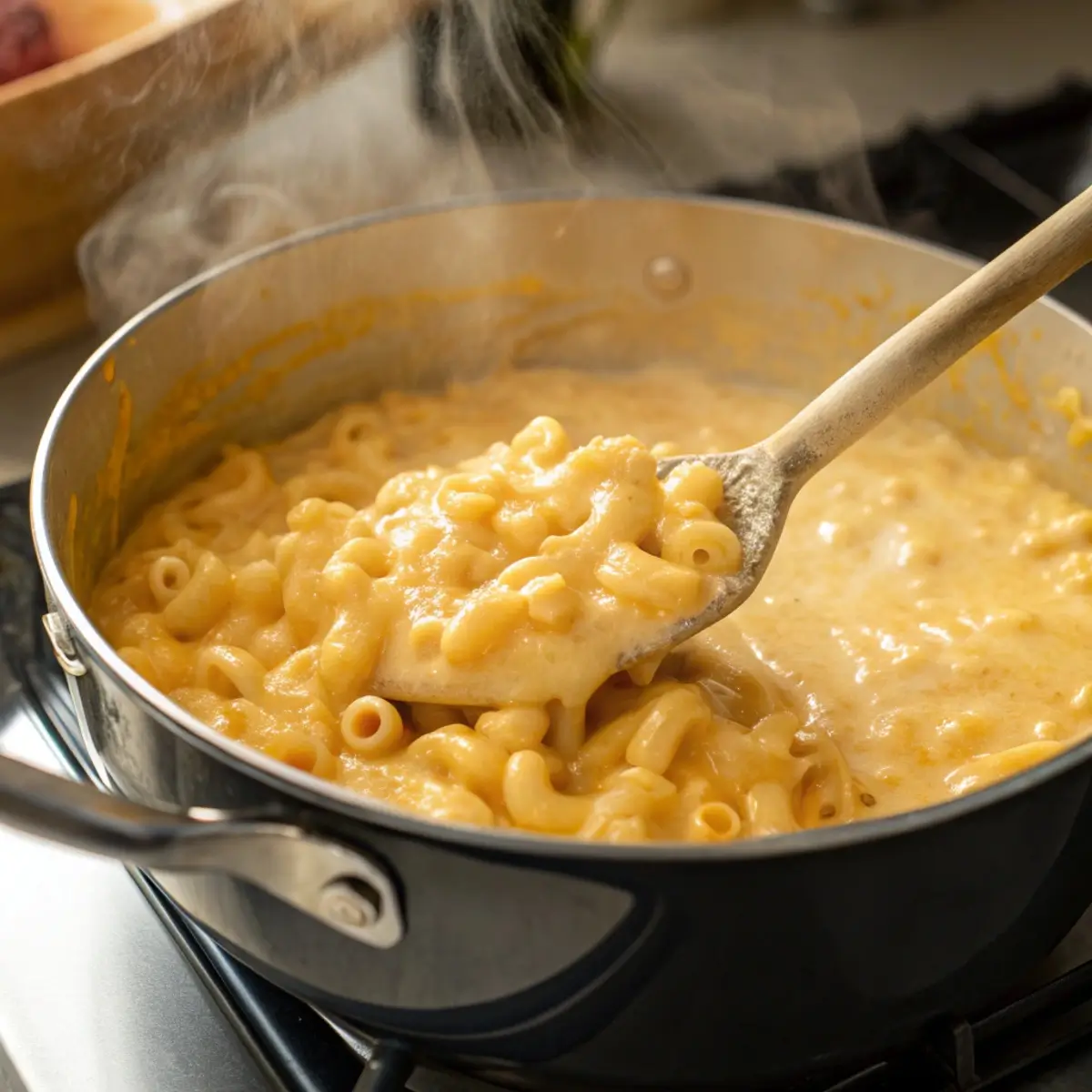 Stovetop Mac and Cheese with Evaporated Milk