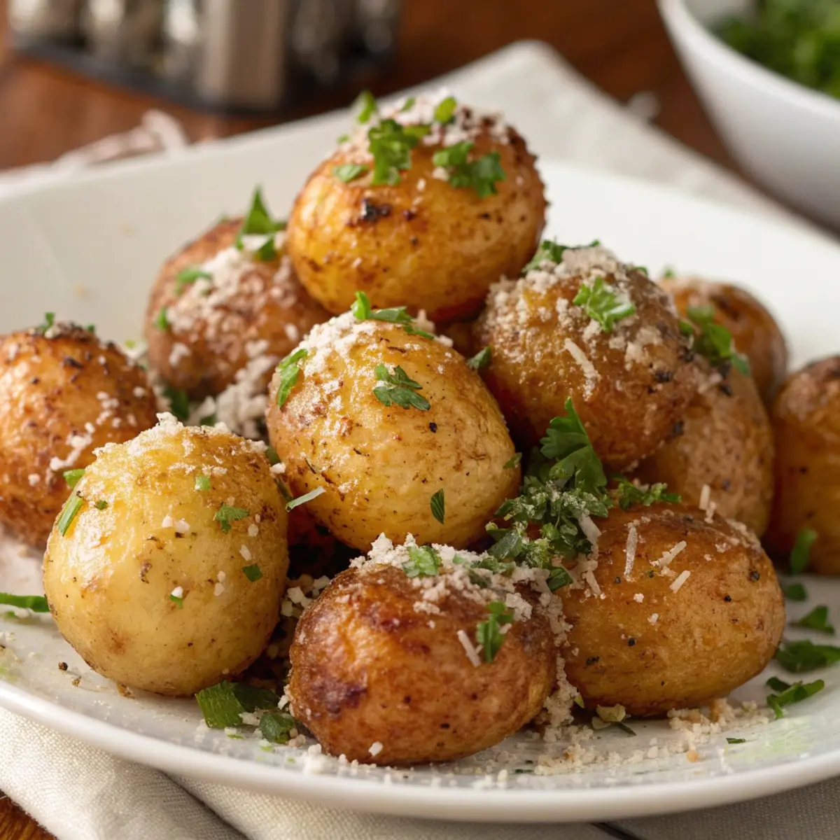 Parmesan Roasted Baby Potatoes (Crispy & Golden)