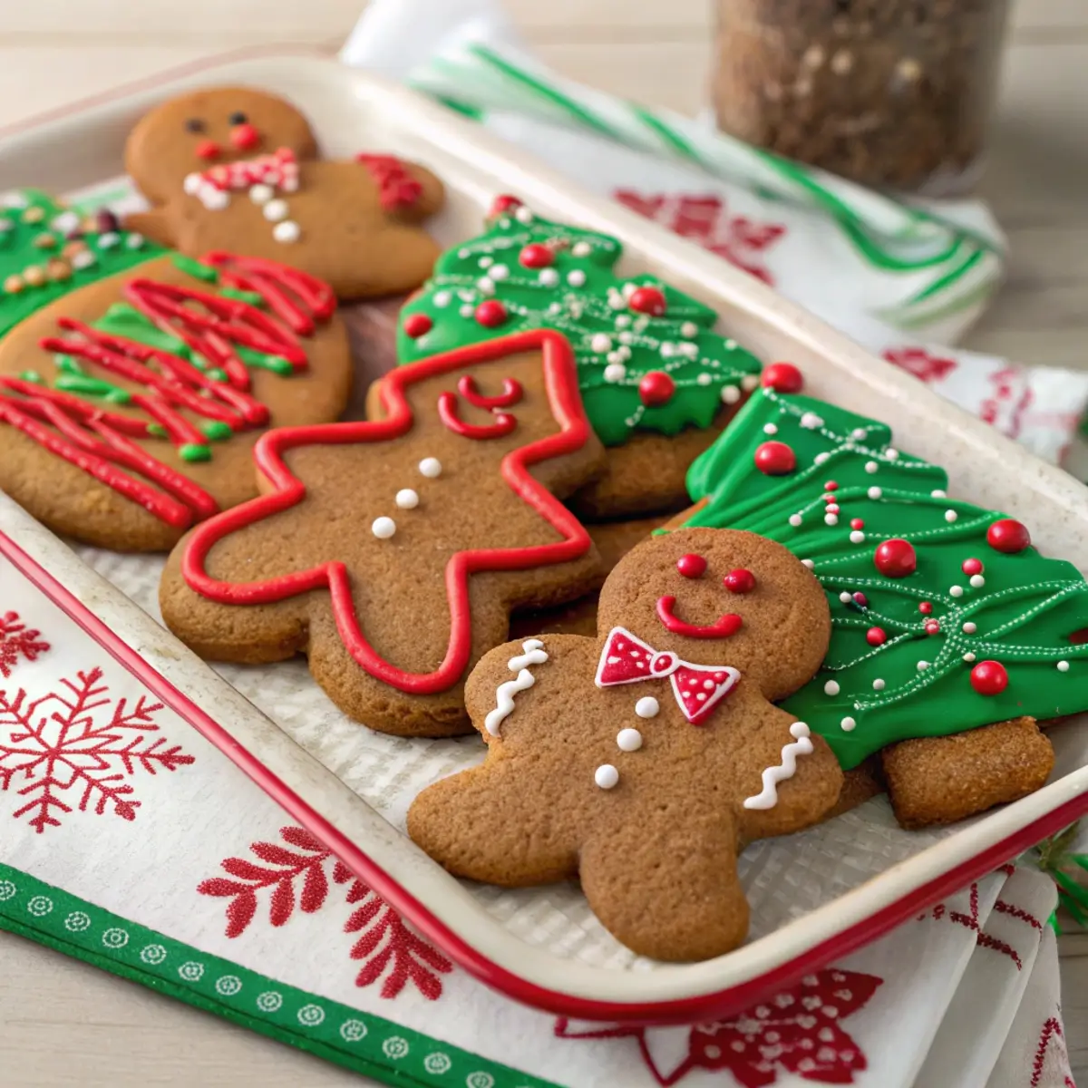 Gingerbread Cookies Without Butter