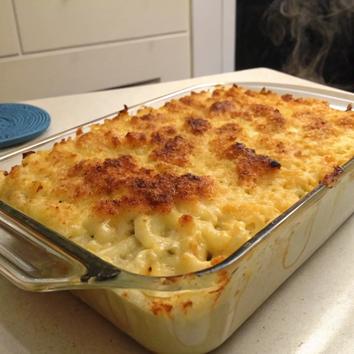 Creamy Baked Mac and Cheese (Holiday Pan Style)
