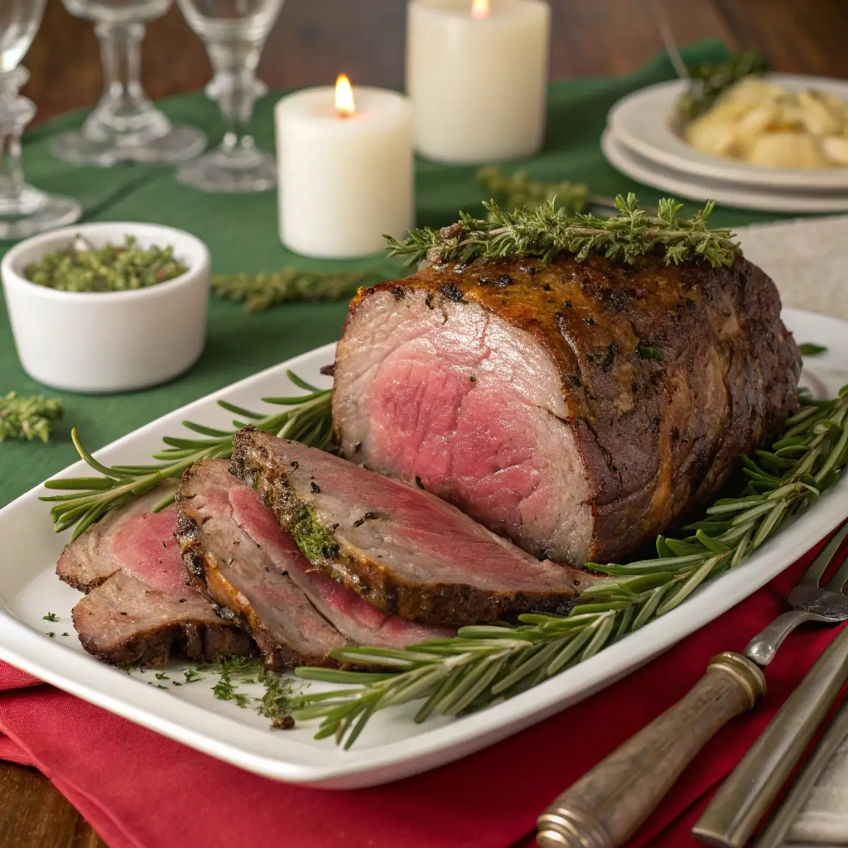 Holiday Prime Rib Roast (Oven Instructions for Christmas Dinner)