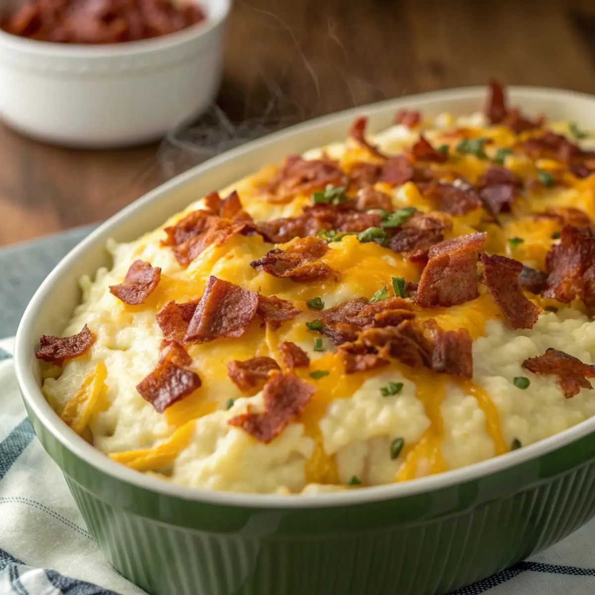 Loaded Mashed Potato Casserole