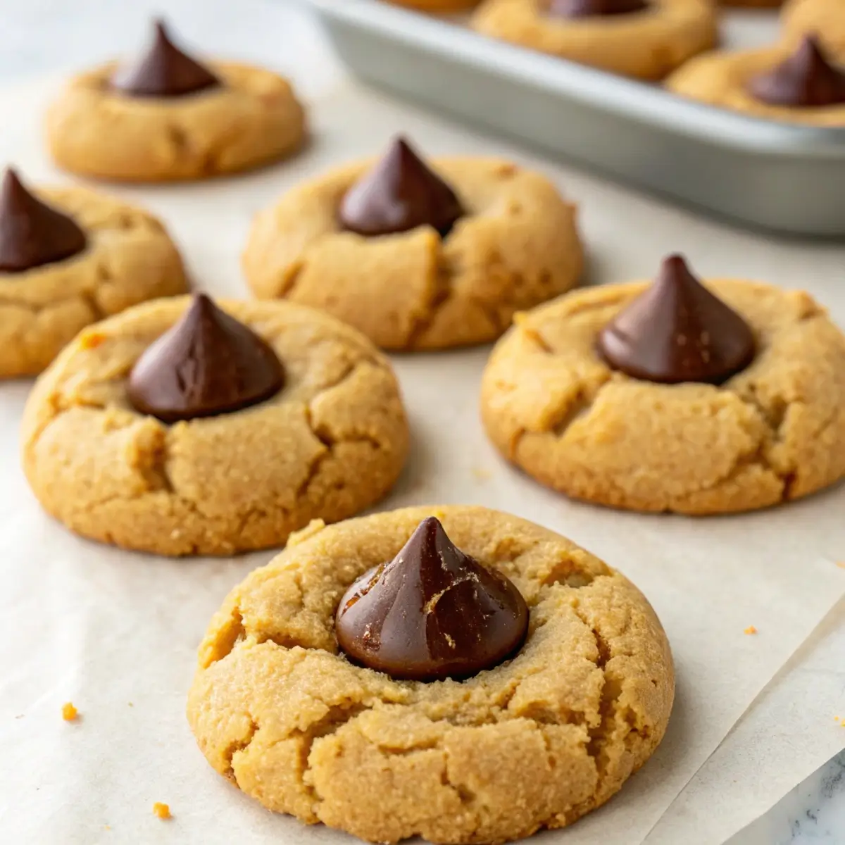 Peanut Butter Blossoms Without Hershey’s Kisses