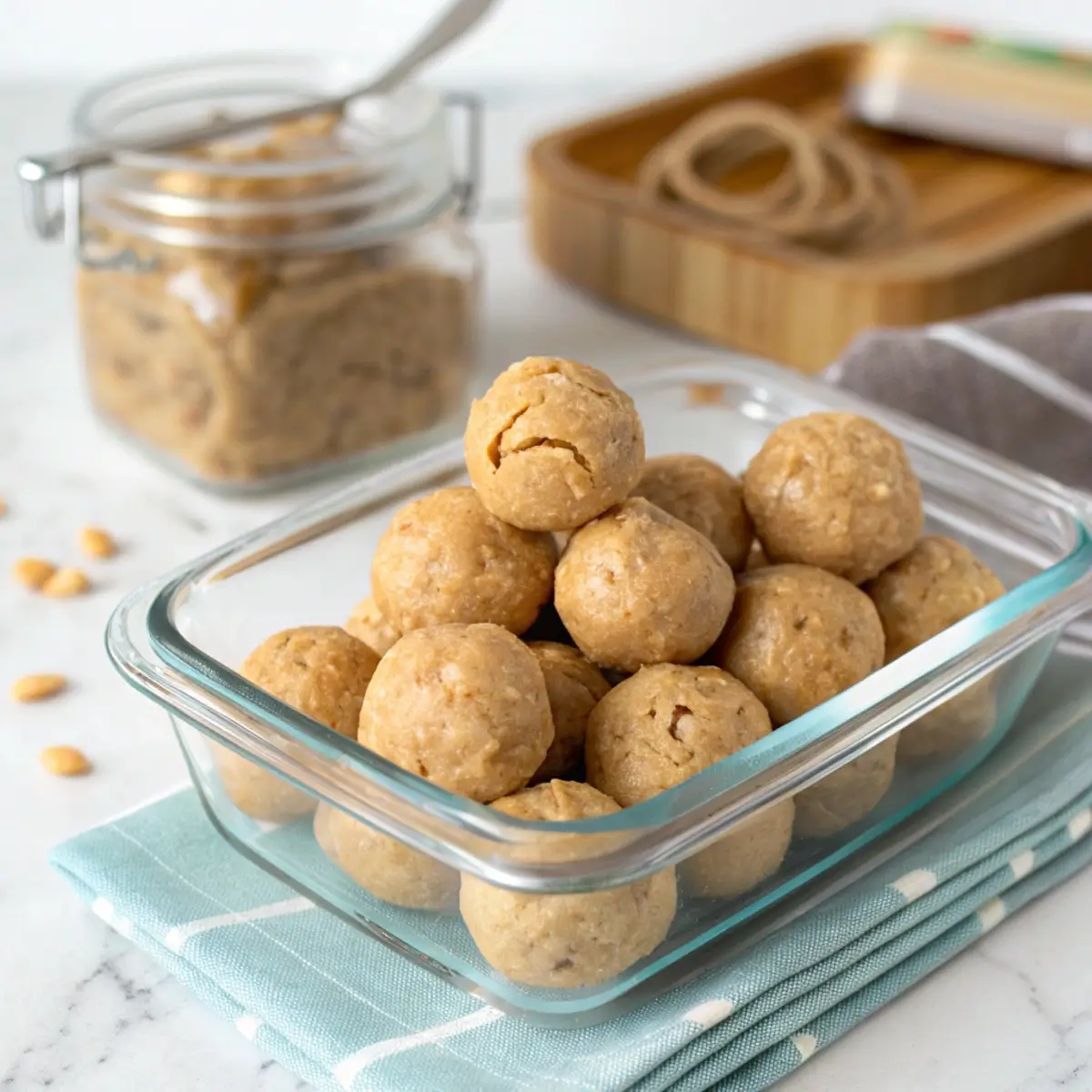 Peanut Butter Oat Balls Meal Prep