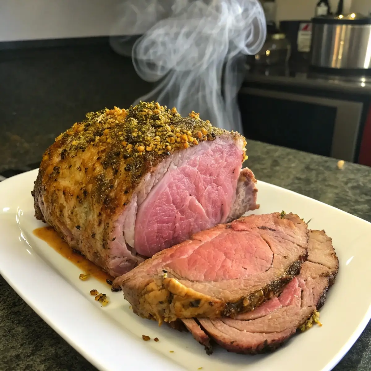 Garlic Herb Prime Rib in the Oven (Easy Roast Beef Recipe)
