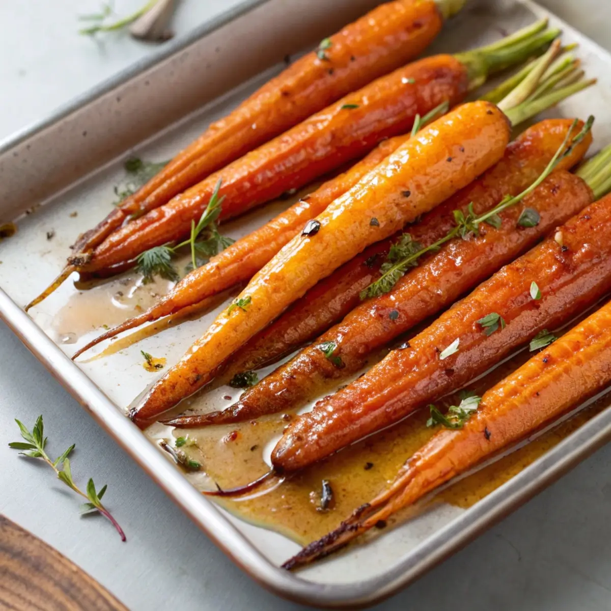Honey Browned Butter Carrots (Roasted + Glazed)