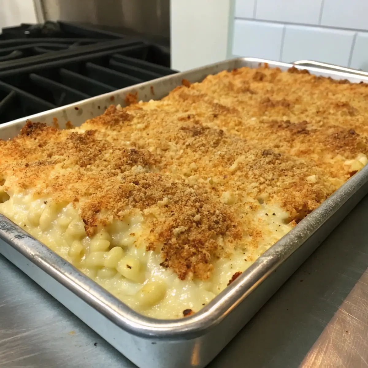 No-Boil Sheet Pan Mac and Cheese