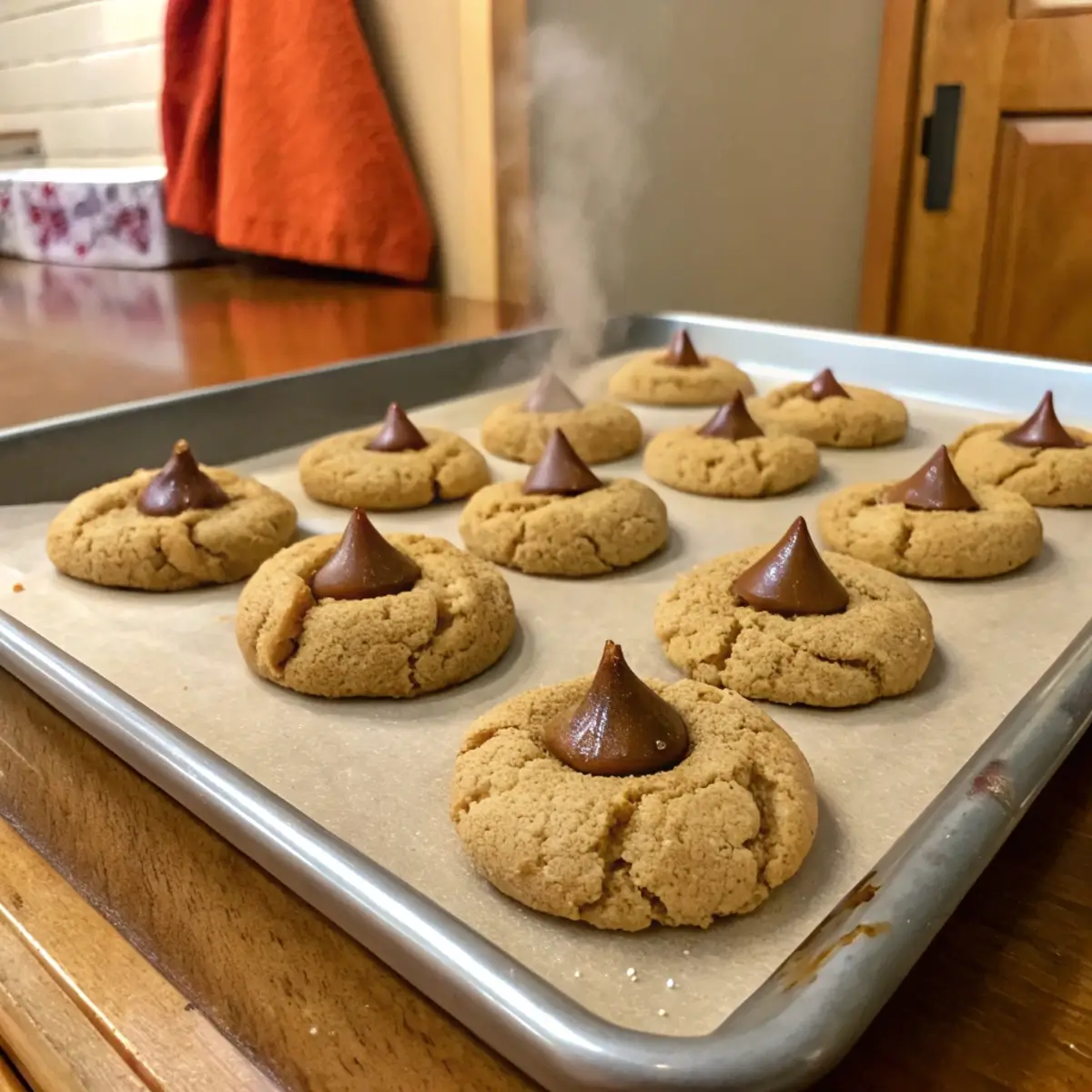 Small Batch Peanut Butter Blossom Cookies