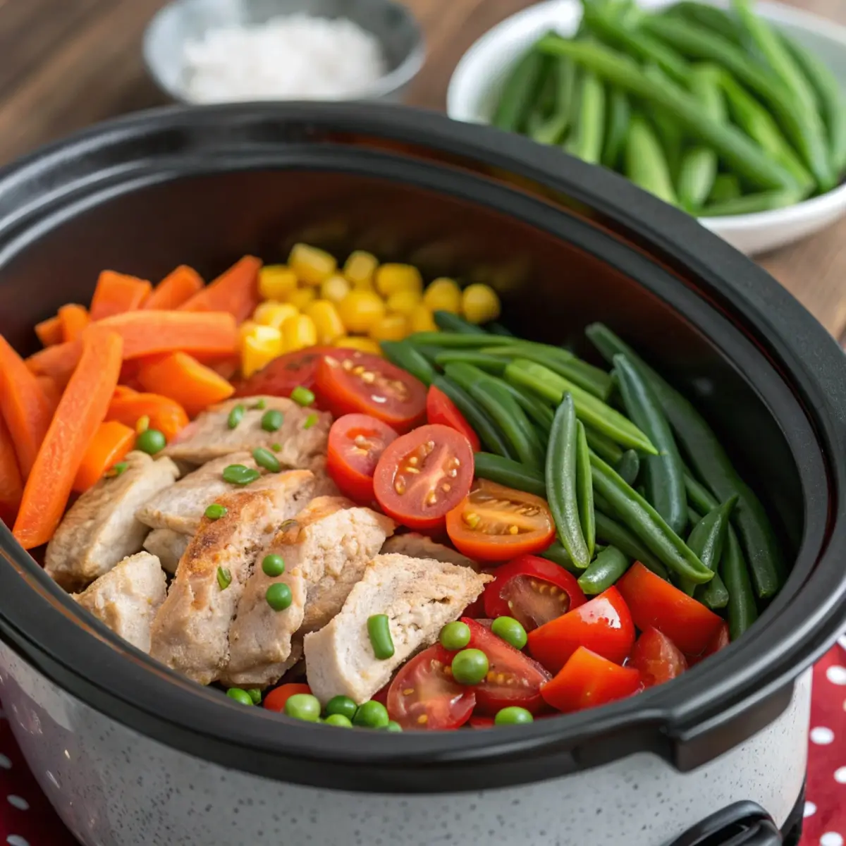 Crockpot Meals with Vegetables and Lean Protein