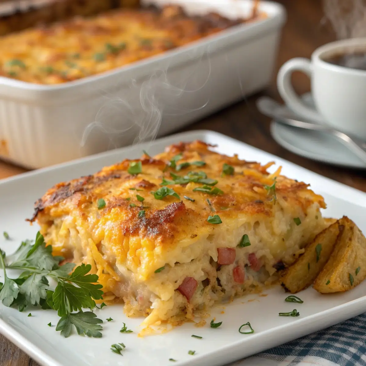 Simple Hashbrown Breakfast Casserole
