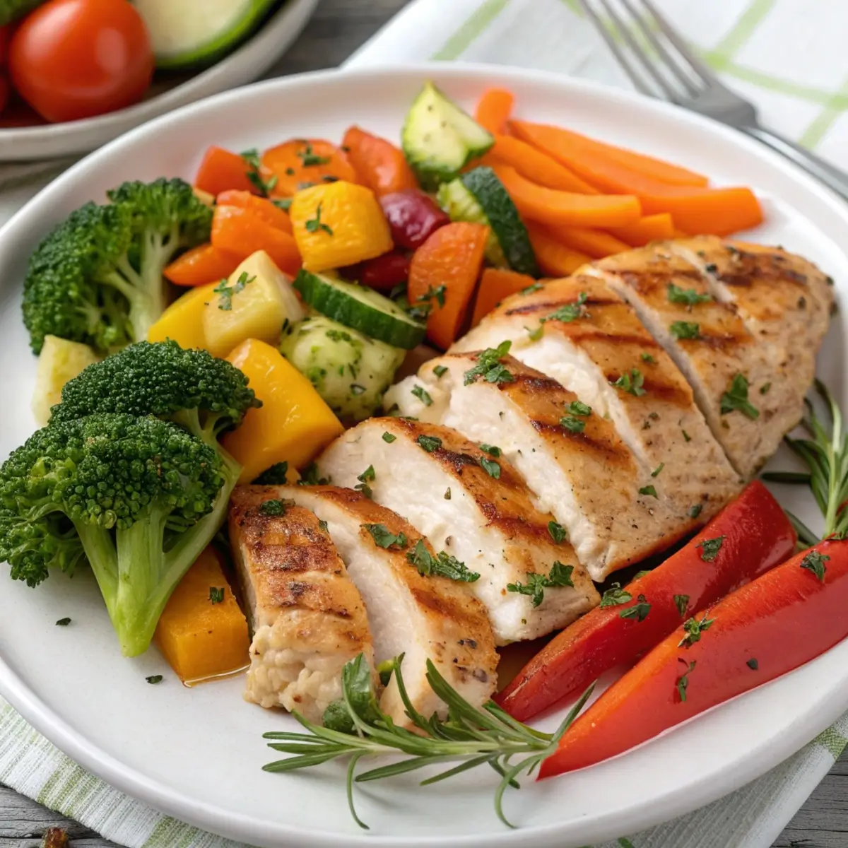 Healthy Chicken & Veggie Dinners