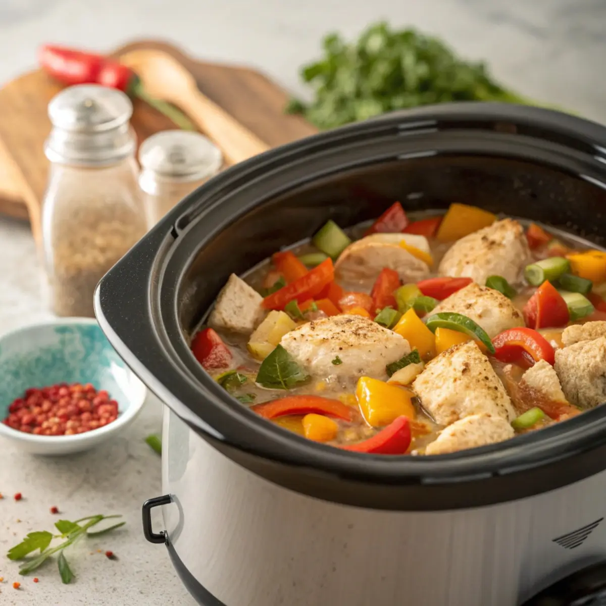 Healthy Crockpot Recipes with Chicken