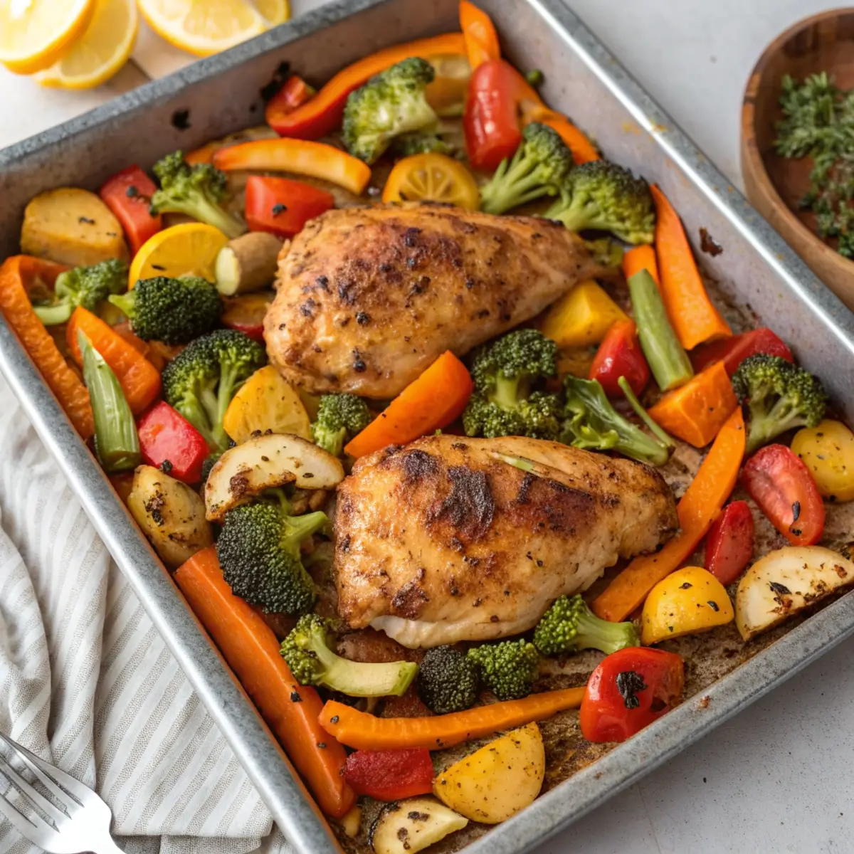 Healthy One-Pan Chicken & Veggie Dinners for Busy Nights