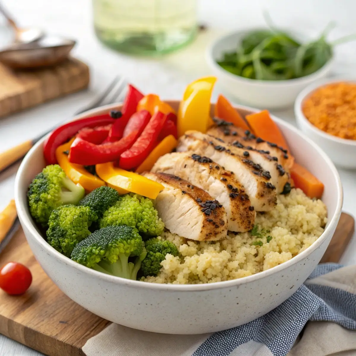 Healthy High-Protein Dinner Bowls