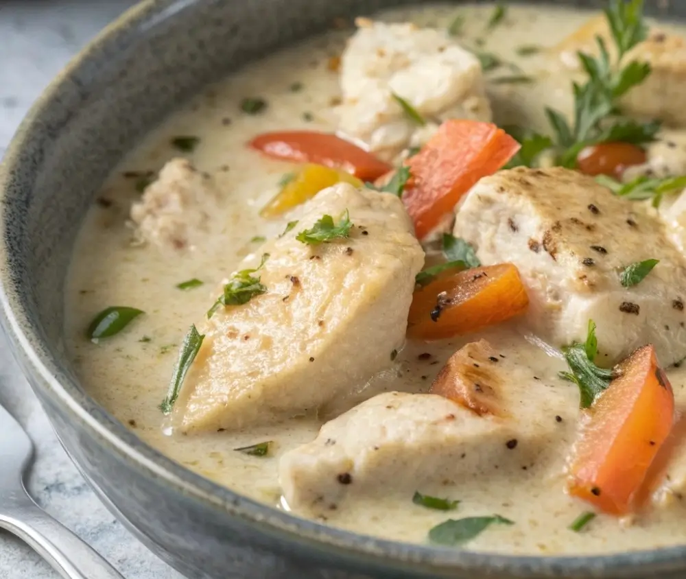 Comfort-Style Chicken Made Lighter