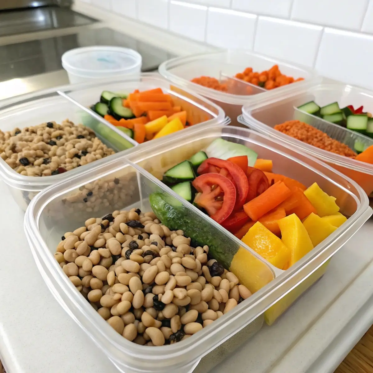 Healthy Black Eyed Peas Meal Prep